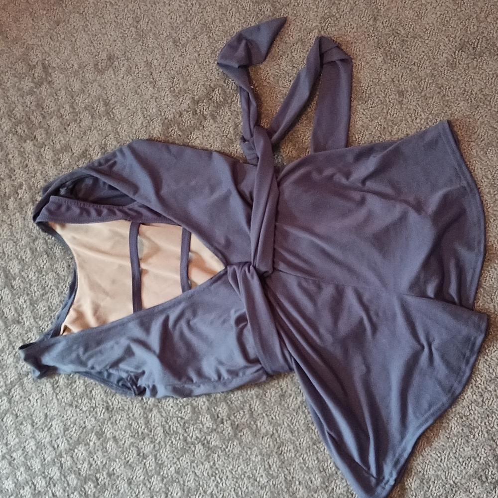 Open Back Jersey Romper by Balera